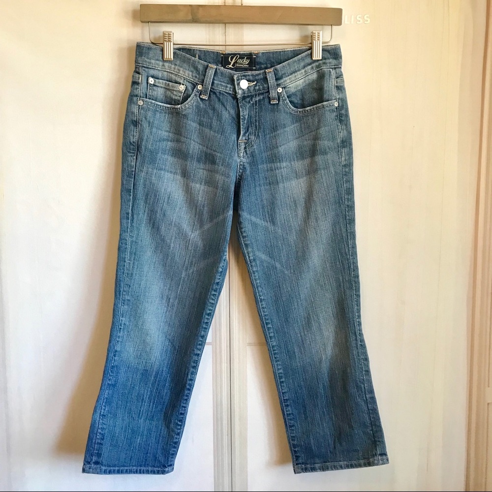 LUCKY BRAND Ryder Crop Jeans - Picture 3 of 8
